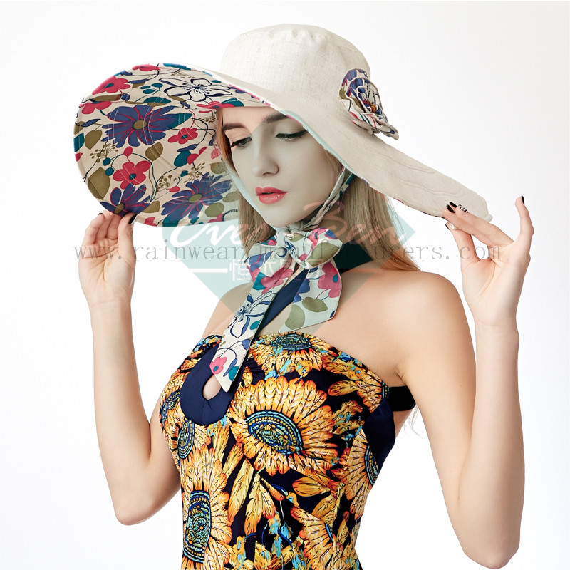 Fashion wide brim sun hat summer hats for girls1